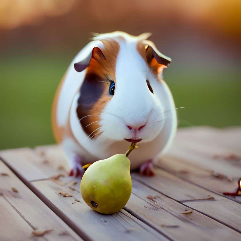 Can Guinea Pigs Eat Pears